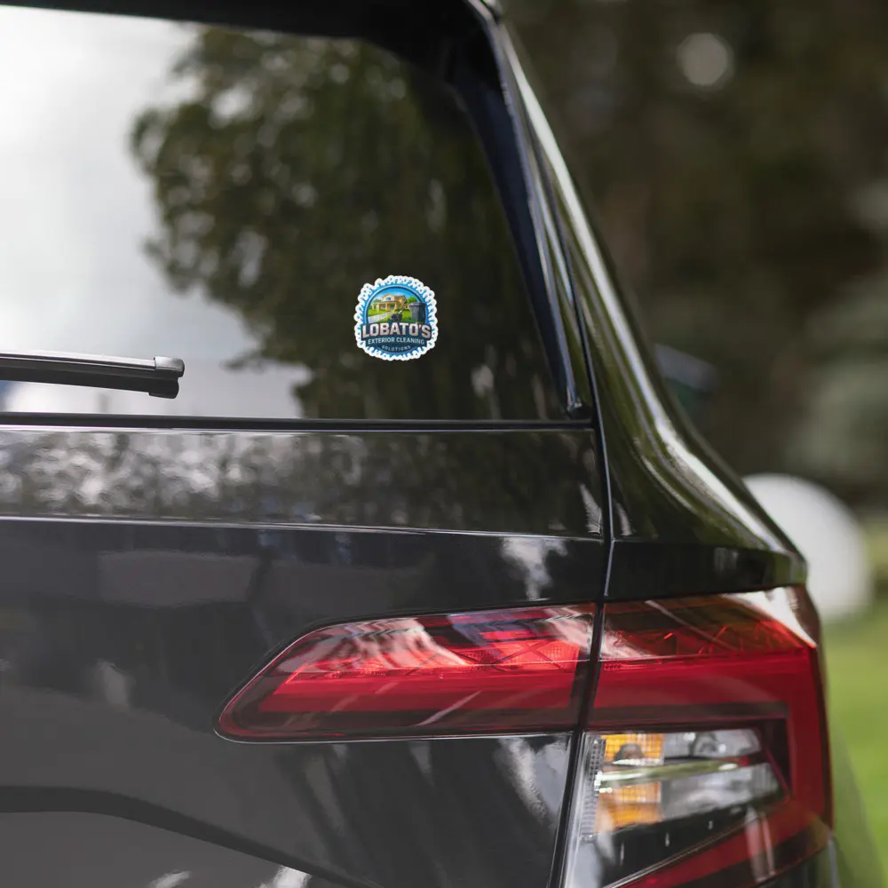 Bubble-free stickers LECS