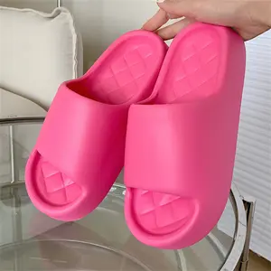 Women Men Cloud Slides Pillow Slippers Indoor Outdoor Comfy Platform Foam Sandals for Bath Shower House