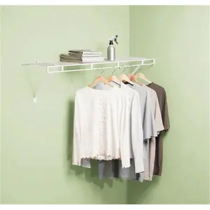 Rubbermaid 3D9900WHT 48 x 12 in. Wardrobe Shelf Kit