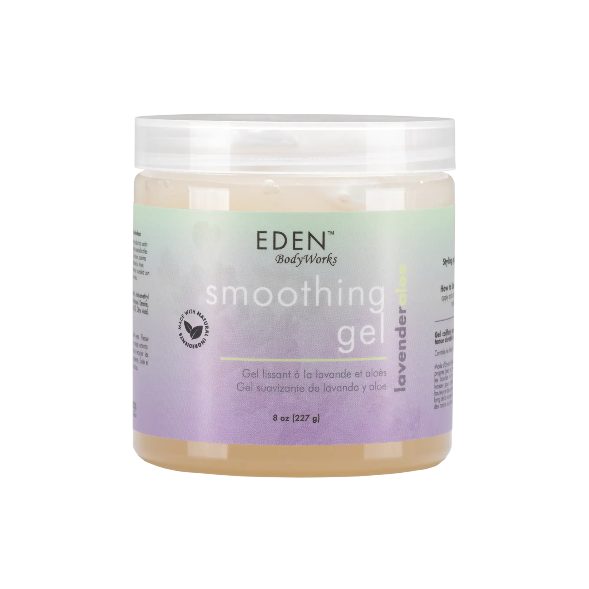 Lavender Aloe Smoothing Gel for Frizz Control, Edges & Sleek Styles
