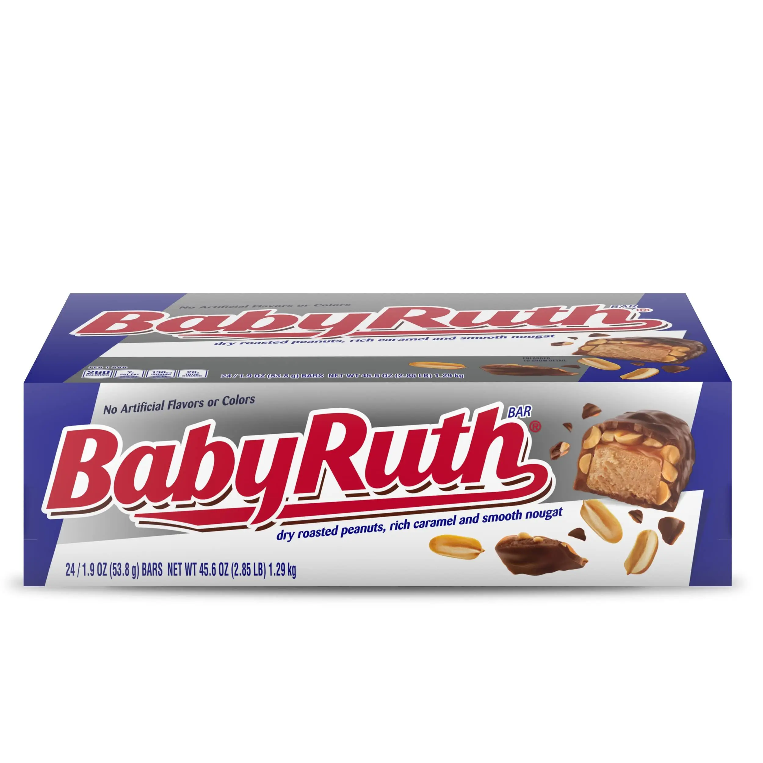 Baby Ruth Candy Bars Ounce 24 Count 1.9 Ounce