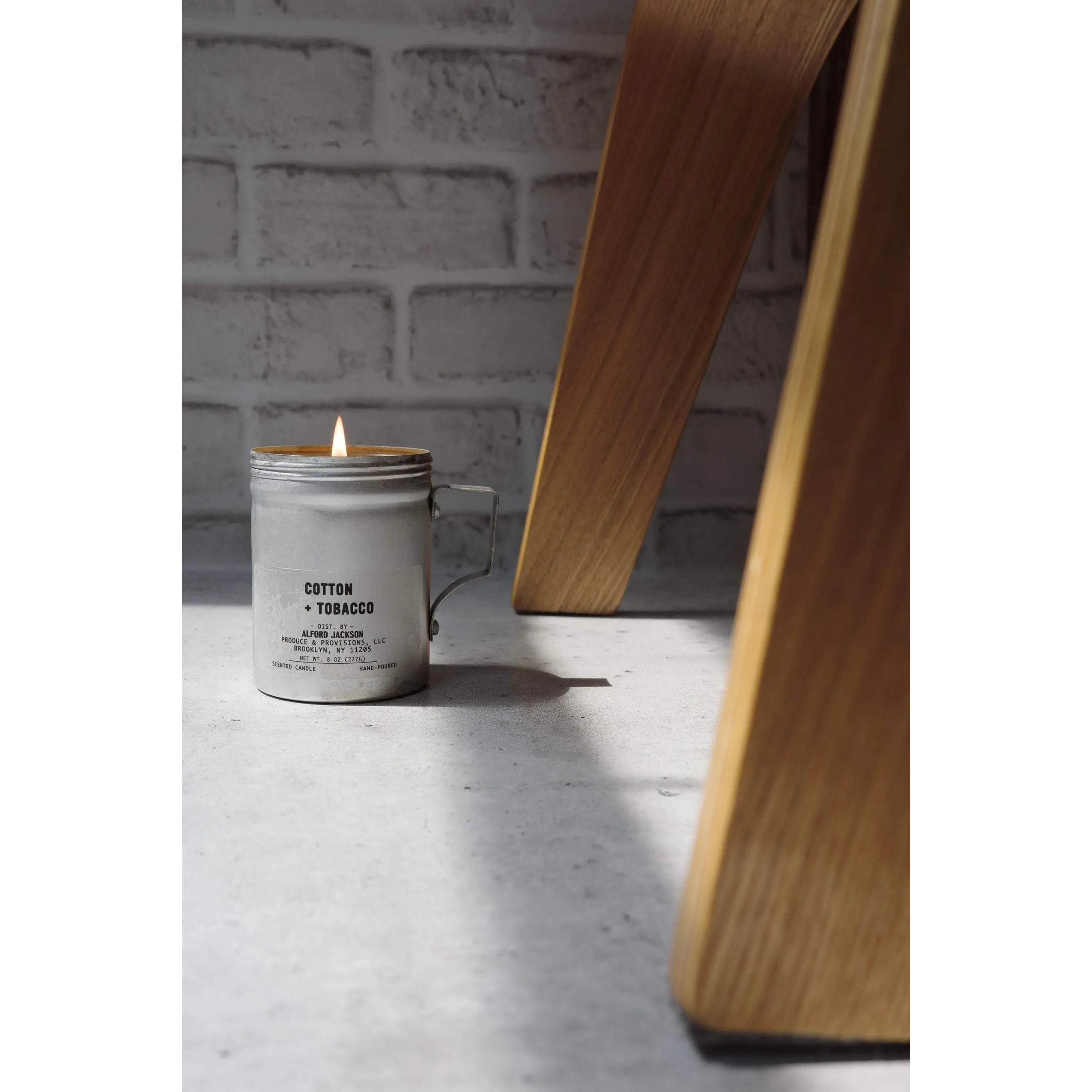 COTTON + TOBACCO FRAGRANCE CANDLE
