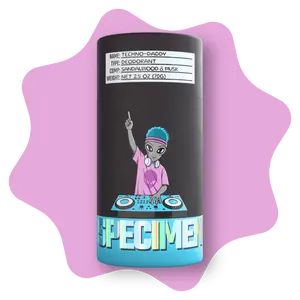 Techno-Daddy | Sandalwood, Musk and Lemon Deodorant Body Care Plant Friend Comfort