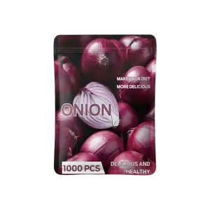 1000 Red Onion Seeds Heirloom Red Bulb Onion for Home Garden Round Firm Bulbs Mild Sweet Flavor Suitable for Garden Beds and Raised Beds