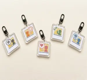 Tomodachi life inspired acrylic keychains collection! gift for friend