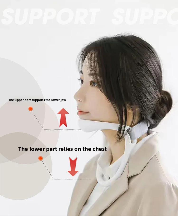 Adjustable Cervical Collar Neck Support Brace for Forward Head Posture Long Sitting Position Corrector Traction Device Comfortable Pain Relief Rehabilitation Robot Gloves Hand Hemiplegia Ergonomic Stroke Training Electric Exerciser Finger and Intensity