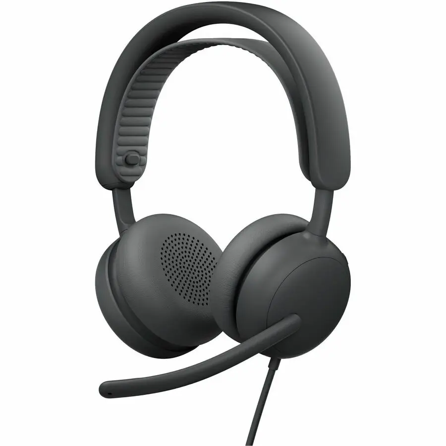 Logitech Zone Wired 2 Noise-Canceling Headset w/ Hybrid USB-C/USB-A Graphite