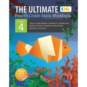 The Ultimate Grade 4 Math Workbook: Multi-Digit Multiplication, Long Division, Addition, Subtraction, Fractions, Decimals, Measurement, and Geometry f -- IXL Learning, Paperback