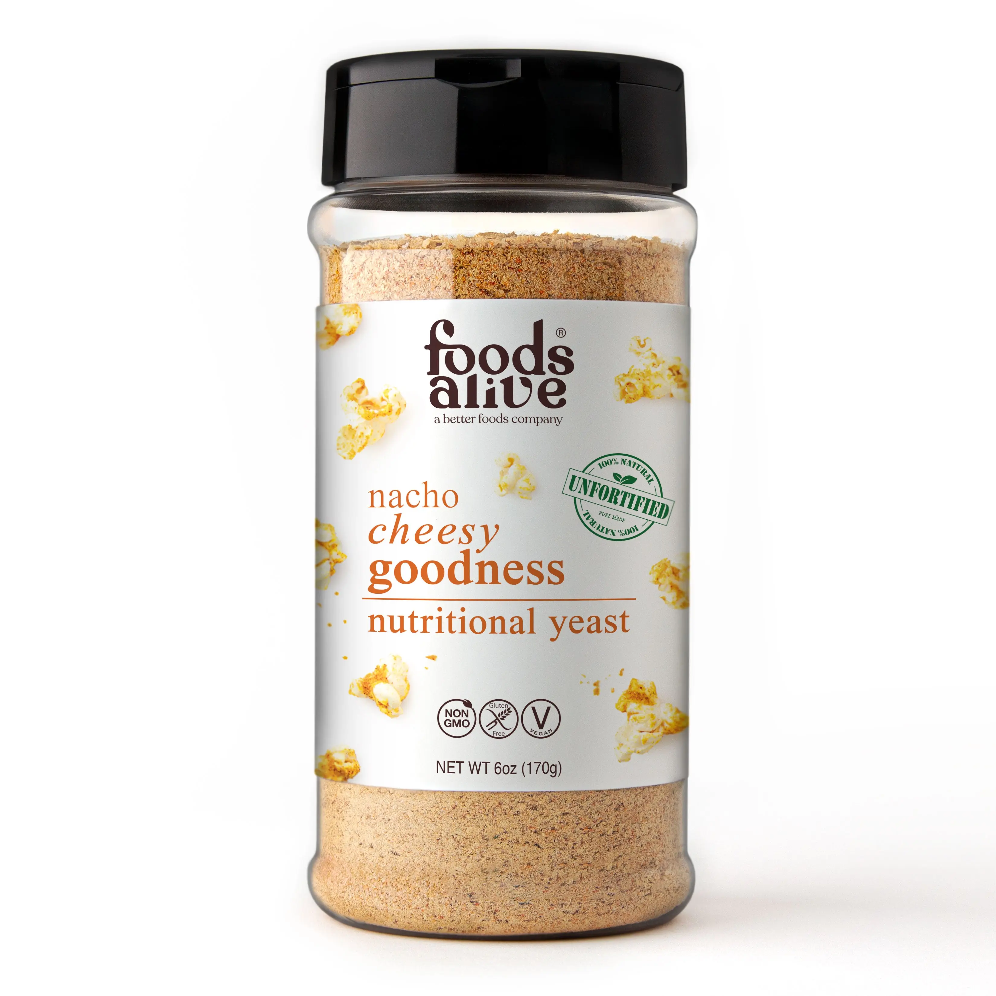 nacho cheesy goodness (nutritional yeast)