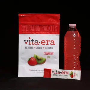 Vita-Era | Strawberry Kiwi 21-Stick Pack Pouch Enhanced Electrolyte Powder Healthcare Supplement