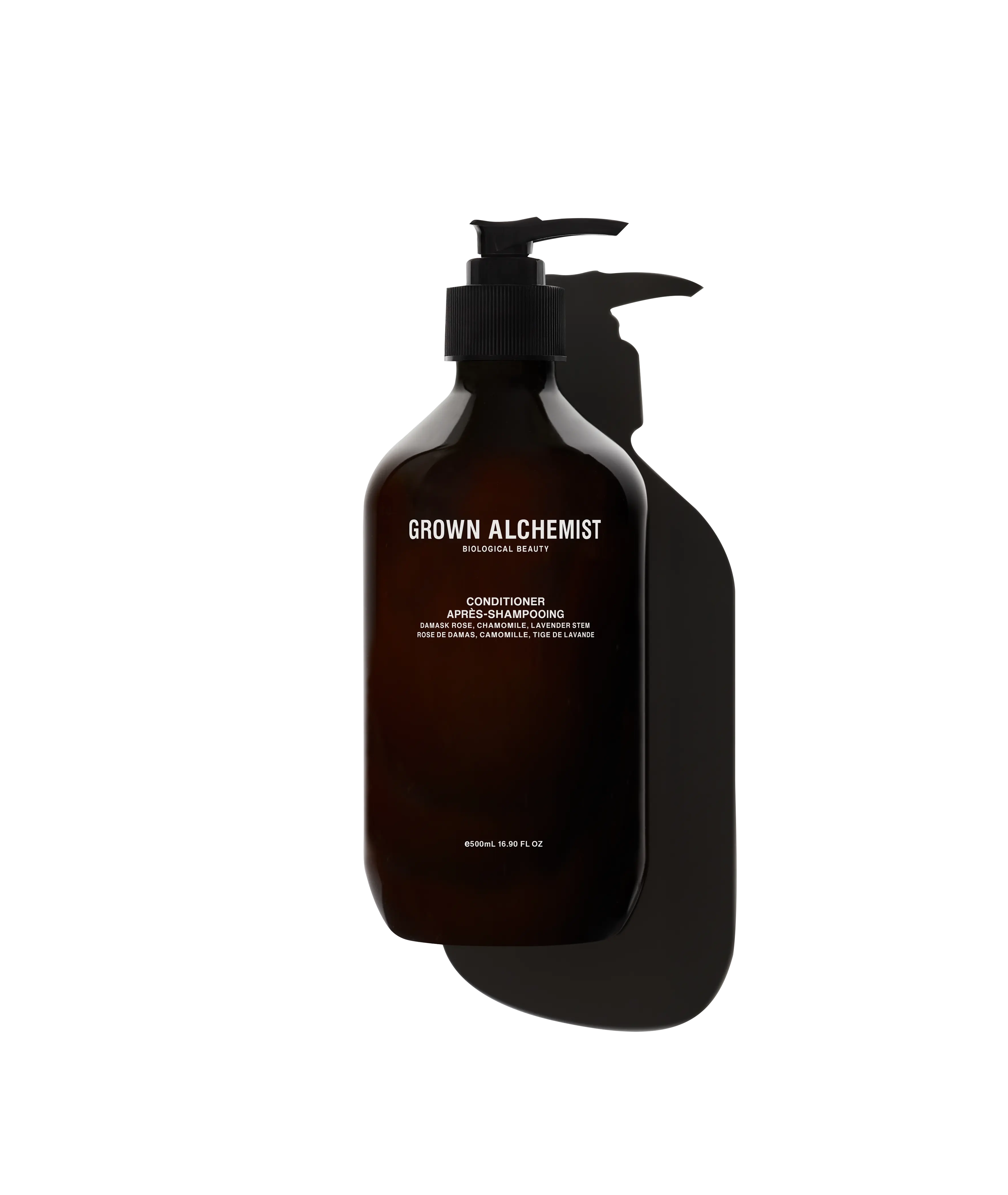 Silicone-Free Nourishing Conditioner with Damask Rose, Aloe and Sweet Almond Oil (500mL) Haircare Shampoo