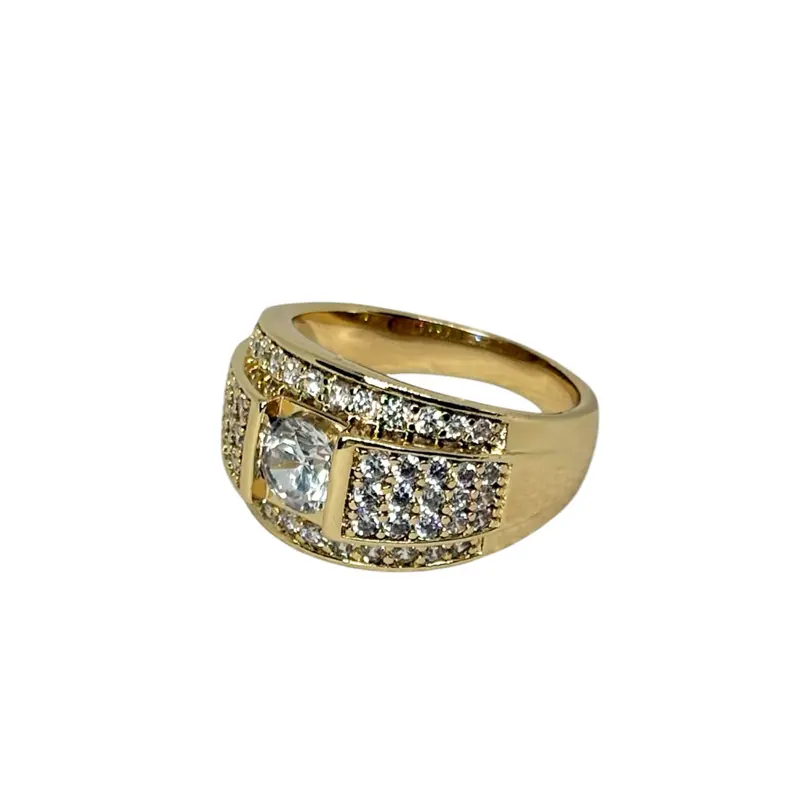 Unisex Customized Engraved Name Ring - Classic Gold Metal Coating, Durable Daily Casual Wear, Sizes 7-10, Customized Gifts, Personalized Jewelry for All, Costume Fashion Accessory