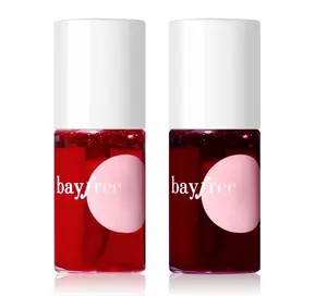 bayfree Lip Tint Stain Set, Korean Water Tint Lightweight Non-sticky, Waterproof Long Lasting Liquid Blush & Lip Stain, Transfer-Proof, Matte Finish Lip Color Makeup (made into jam)