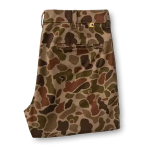 CLASSIC FIT GOLD SCHOOL CHINO -TOASTED KHAKI CAMO