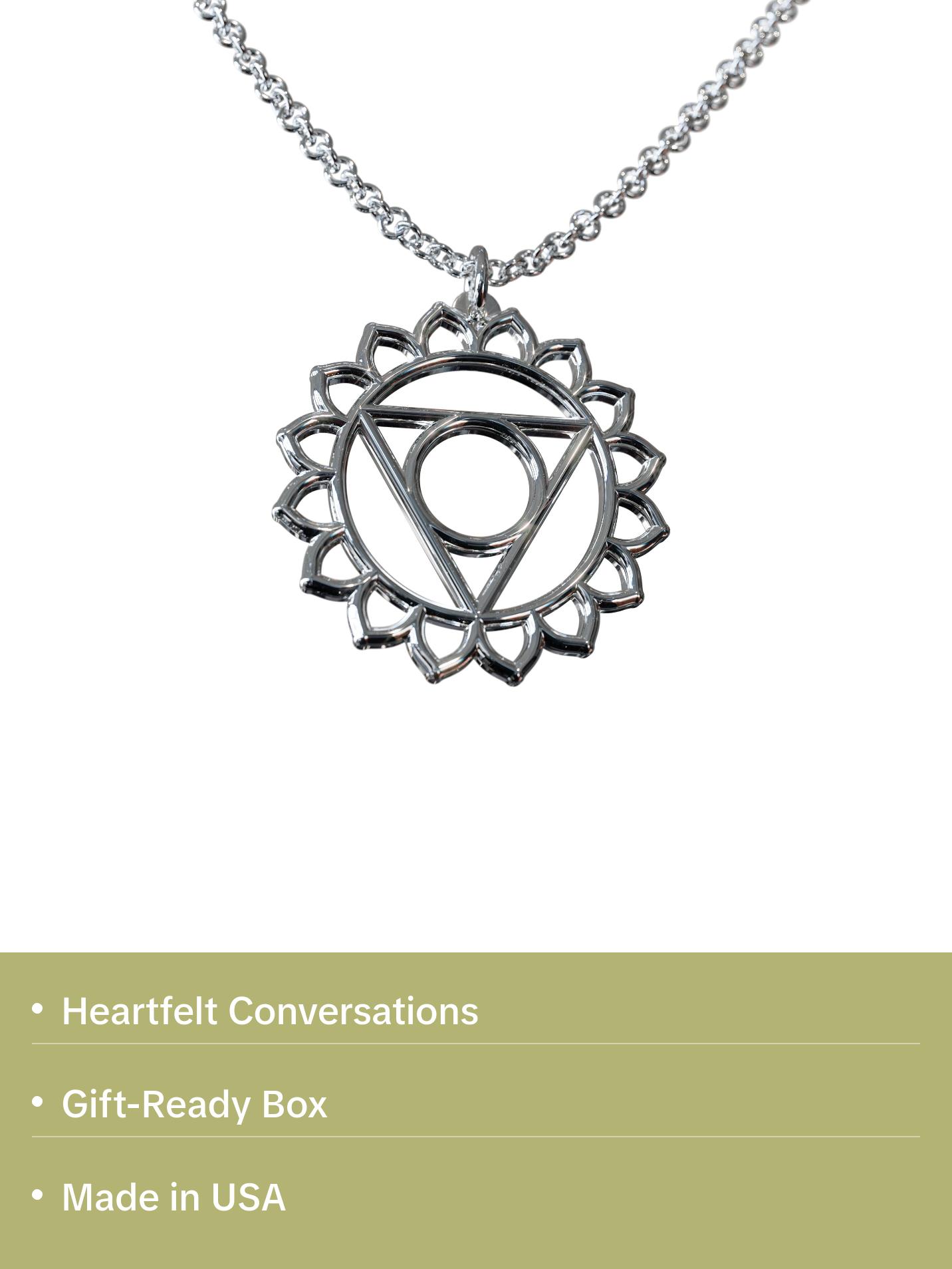 Throat Vishudda Chakra Pendant