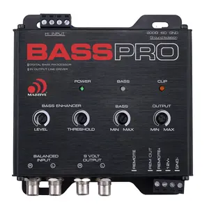 MASSIVE AUDIO Massive BASSPRO OEM Digital Bass Restoration Processor with Advanced DSP & High-Quality Analog Circuitry for Enhanced Bass Response