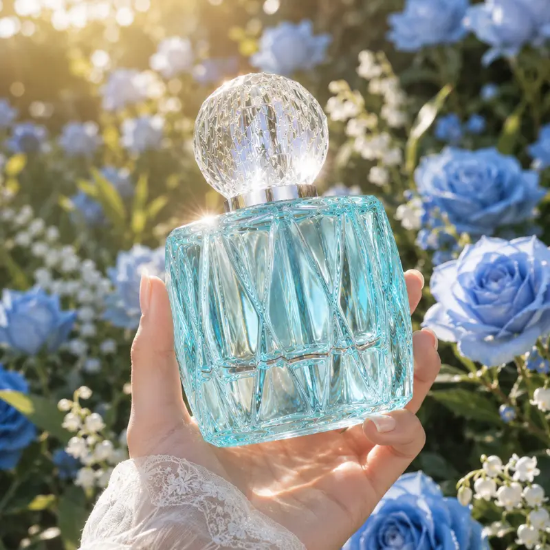 1.7oz Women Perfume, Long Lasting Fresh Scent with Blue Rose, Lily of the Valley, Vetiver & Honeysuckle Notes, Perfect for Daily Wear, Dates, Beach Vacations, Business Trips, Office, Shopping & Gifts