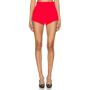 Amanda Uprichard x REVOLVE Kelso Shorts in Crimson