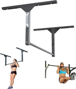 Stud Bar Heavy-Duty Pull-Up Bar – Ceiling or Wall Mount – Gym-Quality Steel, 600 lb Capacity – Fits 9 ft Ceilings