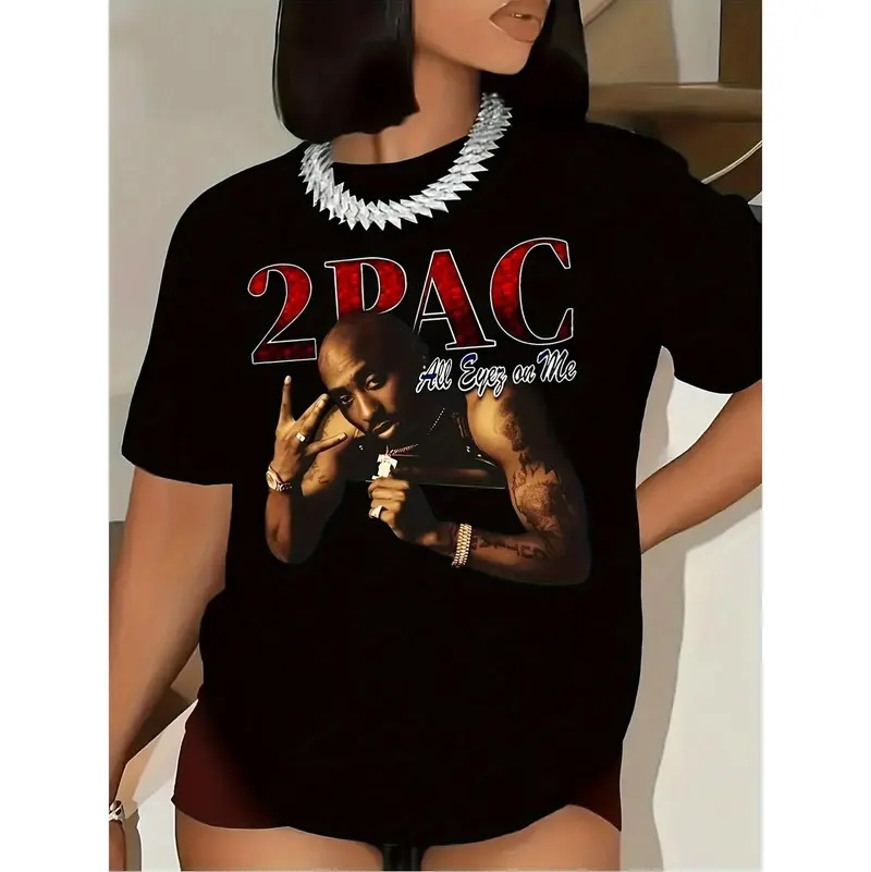 Tupac grafic tee - TikTok Shop
