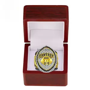 2026 fantasy football FFL championship large ring, New Fashion Men's Jewelry Gifts