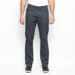 Full Blue Men's Regular Fit 5 Pocket Performance Stretch Pants | Grey 38W x 32L