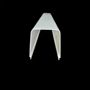 F-1050 | Vanity Square lens | 1 Lite Wrap Around Replacement Light Cover 2 1/2" x 3" | Color: White