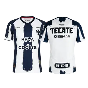 2025 2026 New Home White No.93 Sergio Ramos Short Sleeve Soccer Jerseys Top No Number