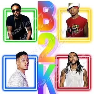 B2K Custom Graphic Tee | Millennium Tour Throwback Shirt | 2000s R&B Nostalgia Tee | Retro Boy Band Fan Shirt