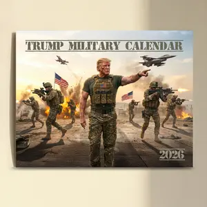 Trump 2026 Military Calendar – Commander-in-Chief Edition