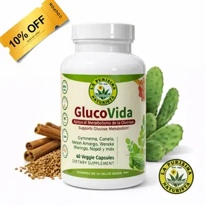 GlucoVida – Apoyo al Metabolismo de la Glucosa 60 Veggie Caps