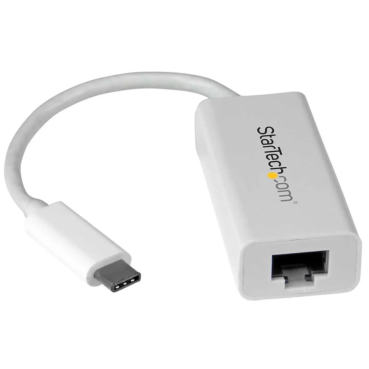 StarTech USB 3.0 Type C to Gigabit Ethernet Network Adapter, White