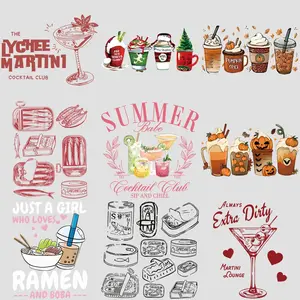 Heat Transfer Sticker, DIY Fruit and Vegetable Iron-on Patch for Clothing, Perfect for Sweatshirts T-shirts Pillows Bags