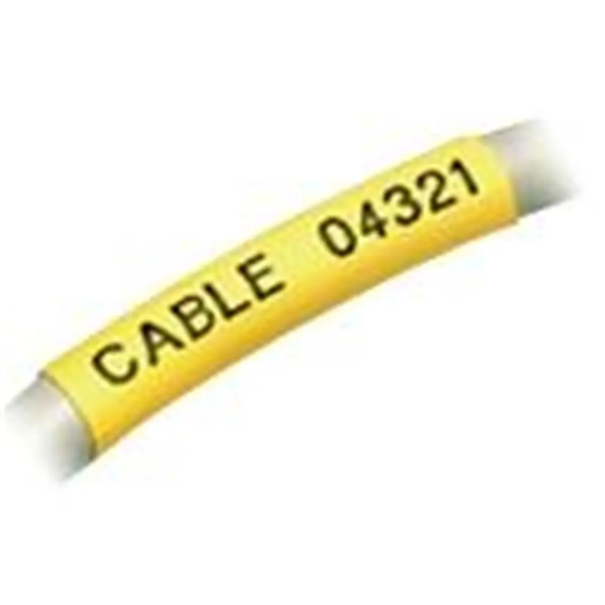 Dymo Rhino Printing Polyolefin Heat Shrink Tubes Label Roll, 3:1 Heat Shrink Ratio Normal Tubing, 0.25in x 5ft Office Equipment Part for Computers & Office Use