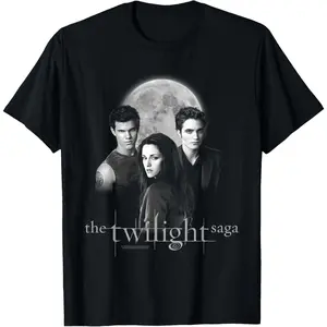 Twilight Saga Photo Jacob, Bella, Edward Movie T-Shirt 12T