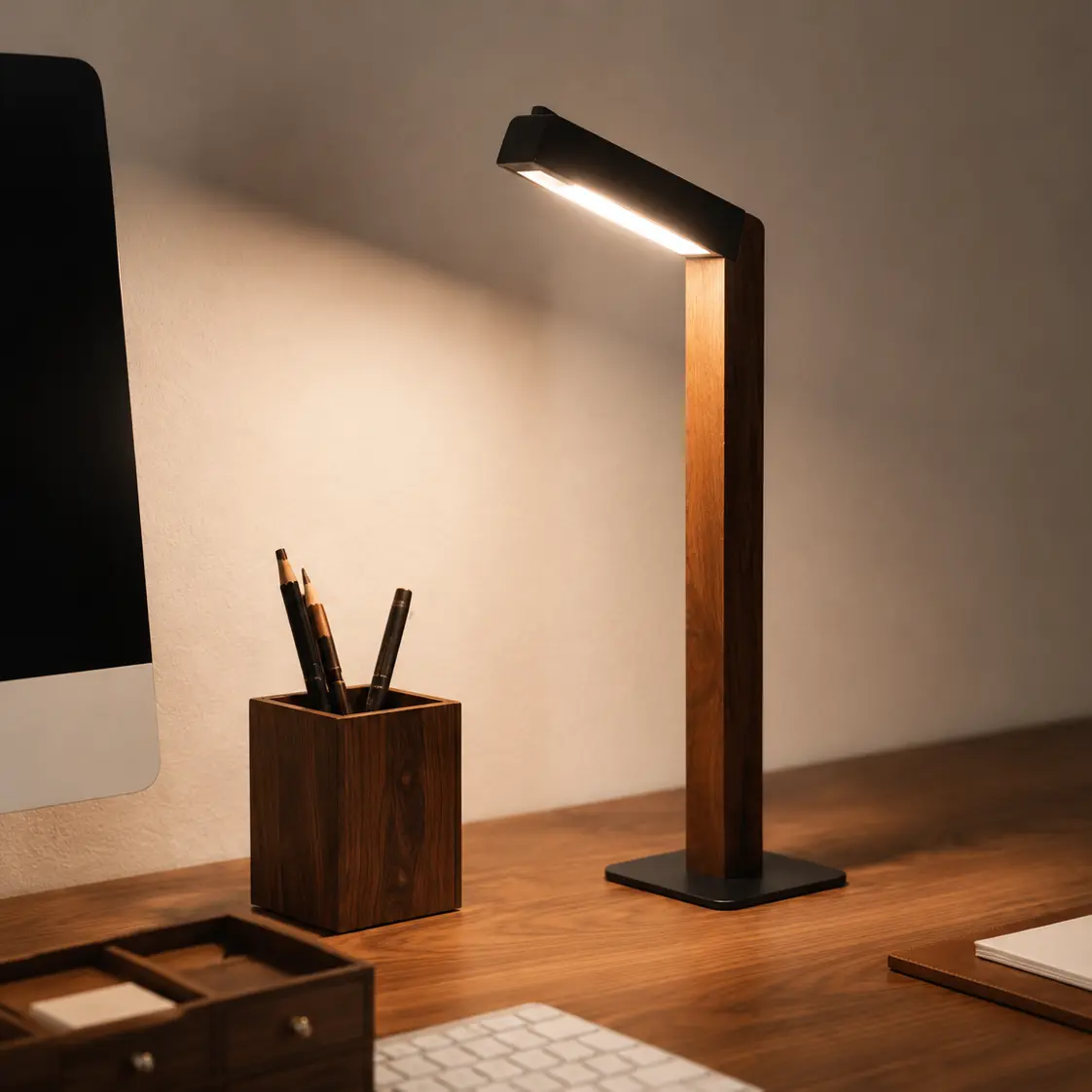 Sapele Wood Lamp