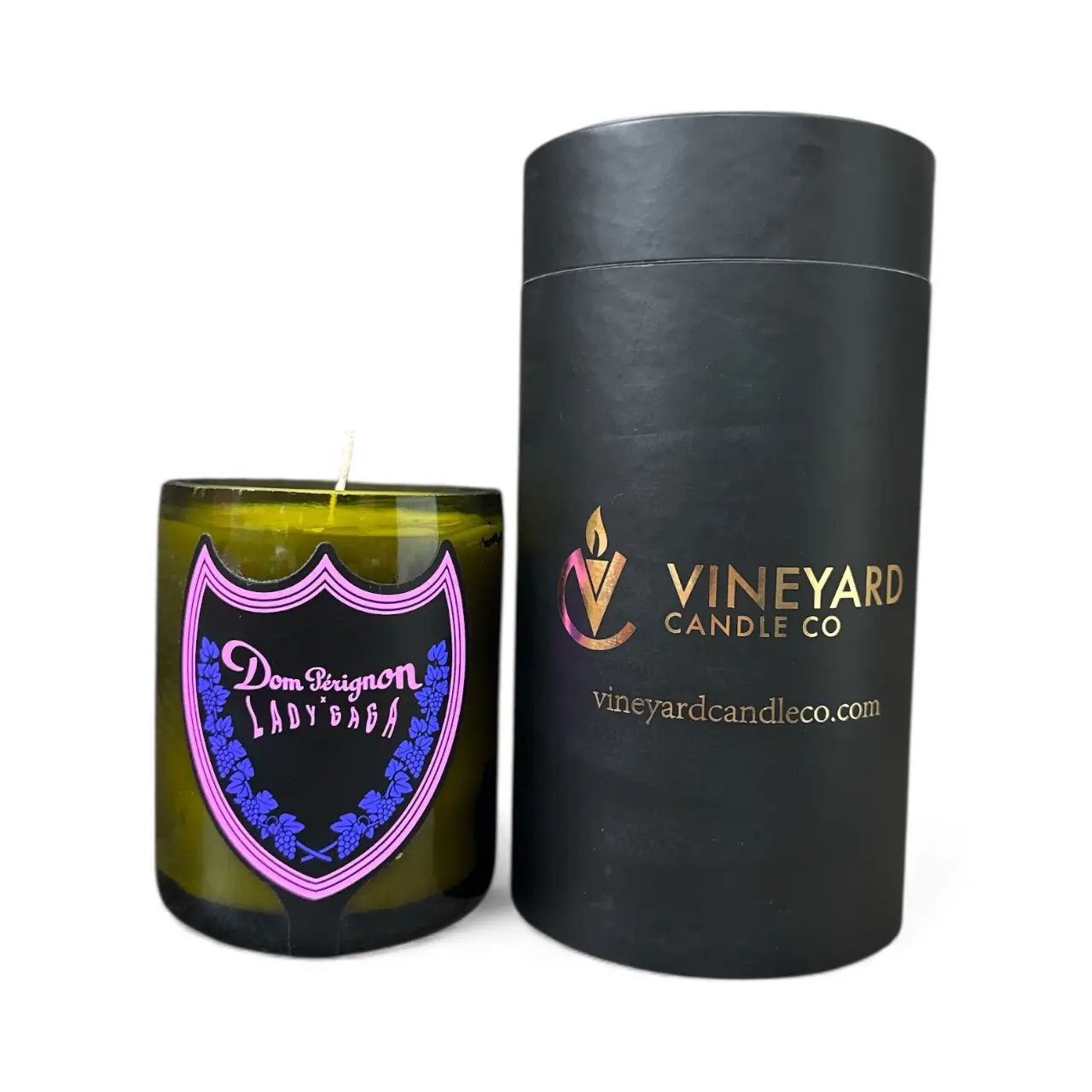 Vineyard Candle Co - Fresh Rose Scented Lady G Dom Perignon CANdle