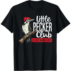 Little Pecker Club Lil Gents Making Dents T-Shirt Crewneck Menswear