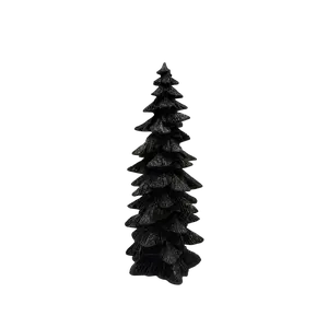 Black Resin Halloween Tree 9 1/4 Inches Tall