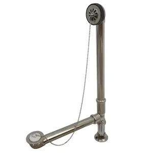 Kingston Brass  Vintage Clawfoot Tub Drain, Polished Nickel