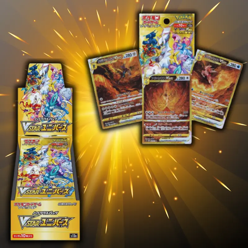 v star universe japanese booster box Pokemon: VStar KOREAN (s12a) Shield era features some of the most incredible and awe Pokemon Vstar Universe Booster Box