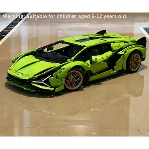 3696Pcs Technical SuperCar Assemble Building Blocks Model 42115 Bricks For Kids Adults Holiday Party Supplies Birthday Gifts