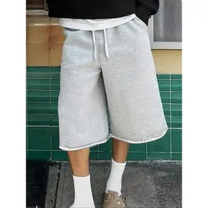 Men's Casual Sports Pants with Pockets, Loose-Fit Seven-Point Track Pants for Gym & Daily Wear, Ideal Summer Choice(Sheet)