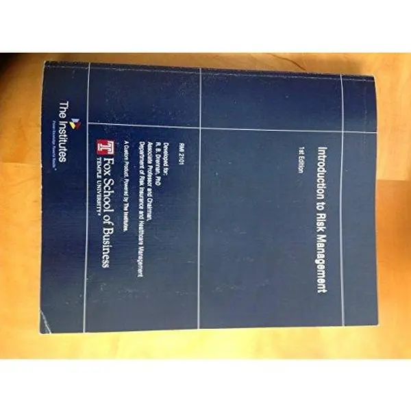 USED-Introduction to Risk Management Volume 2 (Temple University) by R.B. Drennan (Paperback)