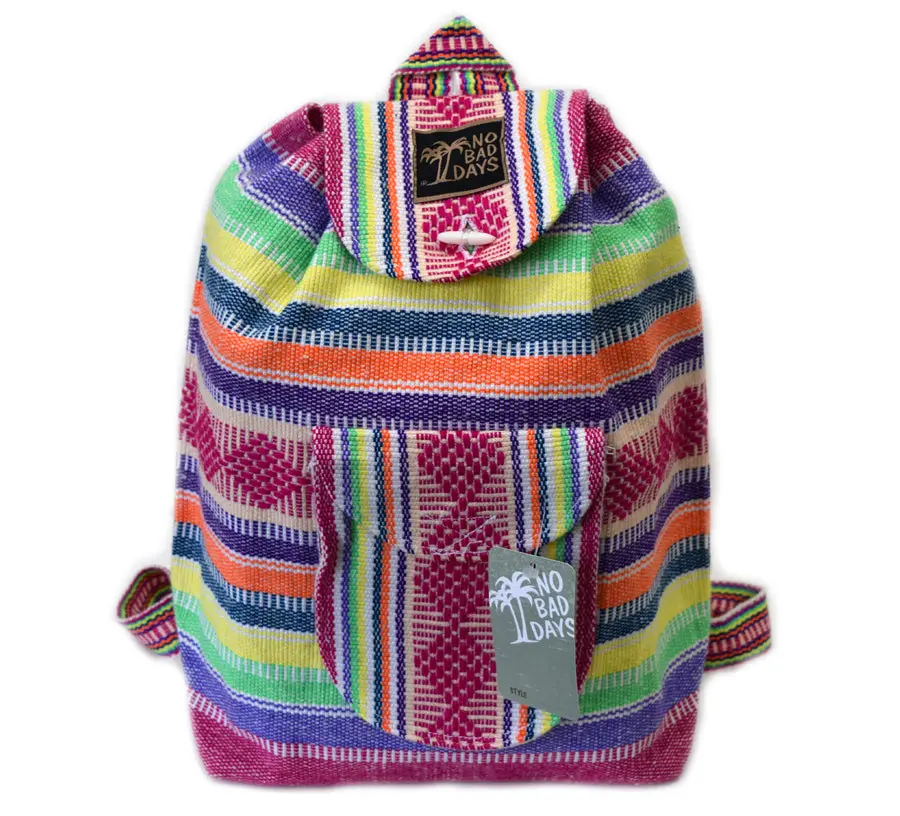 Baja Backpack - Pink Neon MultiColor