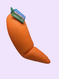 Sunny Days Jumbo Squeezy Carrot Orange Squishy Toy Stress Relief Sensory EASTER
