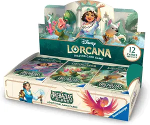 Ravensburger Disney Lorcana TCG: Archazia's Island Booster Pack Display | 24 Packs with 12 Trading Cards Each | Ideal for Collectors & Disney Fans | Suitable for Ages 8+