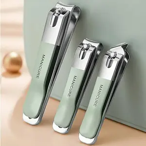 Gradient Nail Clippers Rotating Set, Large & Small Angled Nippers, Home Manicure Pedicure Tool Kit, Essential Beauty Tools