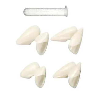 Vampire Fangs Teeth, 1 Set Vampire Fangs Teeth with 5g Fake Teeth Adhesive, Party Accessories for Cosplay, Costume Party, Halloween Party