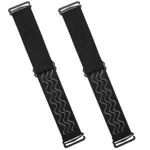 2 count Adjustable Elastic Wig Bands Removable Buckles Nonslip Wig Strap Wigs Strips with Wavy  Black Glueless Wigs Cap Accessories for Sewing Making Keeping Fixed Wigs Edge Wrap Hair Styling